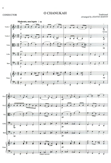 More Festive Strings - Score