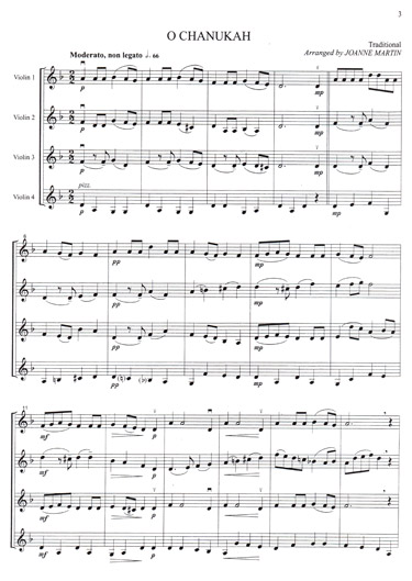 More Festive Strings Violin Ensemble