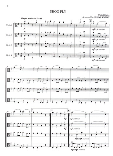 More Folk Strings - Viola Ensemble