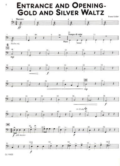 Strolling Strings: Musical  A Night In Vienna - Bass