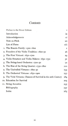 The Violin and Viola