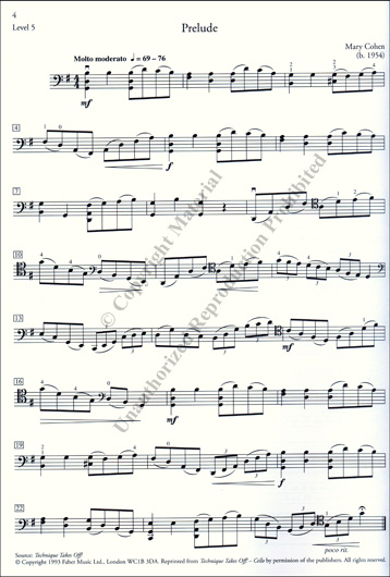 Cello Series - Cello Levels 5-8 Etudes