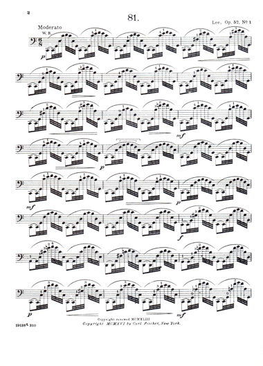 170 Foundation Studies for Violoncello, Volume 2