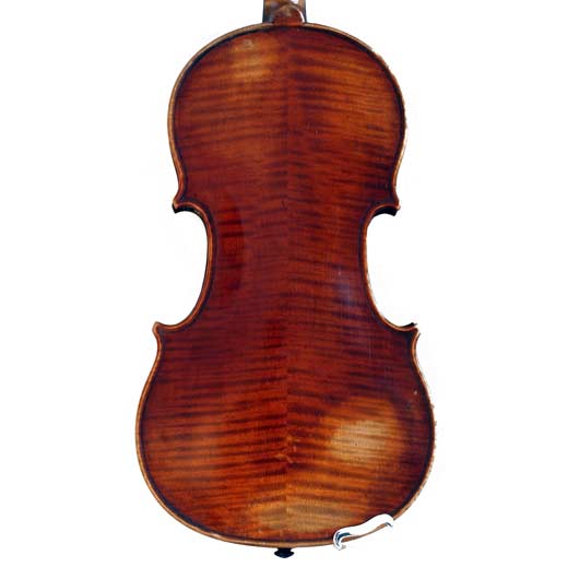 German Violin Branded HERMANN TODT, MARKNEUKIRCHEN c. 1900