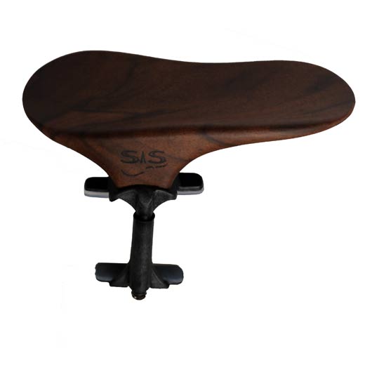 SAS Violin/Viola Chinrest Combo - 32mm - Walnut