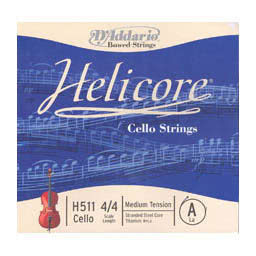 Helicore Cello G String - medium (Straight) - 4/4