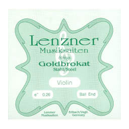 Goldbrokat Violin Steel E String, Loop - heavy - 4/4