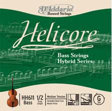 D'Addario Helicore Hybrid Bass Strings