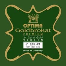 Goldbrokat Premium 24K Gold Violin Strings