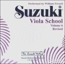 Suzuki Viola School - Volume 6 - CD Only (Rev. Edition)