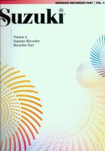 Suzuki Recorder School - Soprano Recorder - Volume 4 - Book