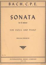 Bach C.P.E. - Viola Sonata in G minor (INT)