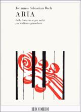 Bach - Aria for Violin and Piano (RIC)