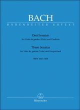 Bach - Three Sonatas for Viola and Harpsichord (BAR)