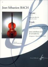 Bach - Sonata BWV 1013 & Etude BWV 598 for Solo Bass (PRESS)