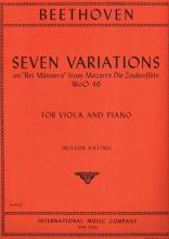 Beethoven - Seven Variations on "Bei Männern" for Viola (INT)