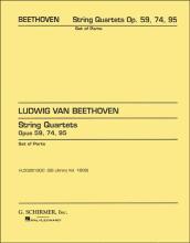Beethoven - String Quartets, Op. 59, 74, 95 (SCHIR)
