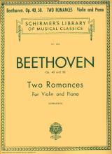 Beethoven - Romances for Violin Op. 40, 50 (SCHIR)