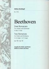 Beethoven - Romances for Violin Op. 40, 50 (BREIT)
