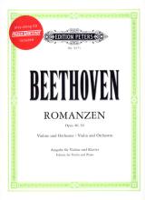 Beethoven - Romances for Violin Op. 40, 50 with CD (PET)
