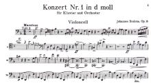 Brahms - Piano Concerto No.2, Op.83 - Cello Part (KAL)