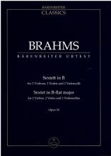 Brahms - String Sextet in B flat major, Op. 18 Study Score (BAR)
