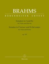 Brahms - Viola Sonatas in F minor & E flat major Op. 120 (BAR)
