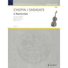 Chopin - 2 Nocturnes for Violin and Piano (SCHOTT)