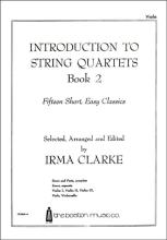 Introduction to String Quartets - Book 2 (Viola)