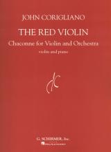 Red Violin Chaconne for Violin & Orchestra - Piano Reduction