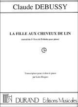Debussy - La Fille Aux Cheveux de Lin for Violin and Piano (DUR)