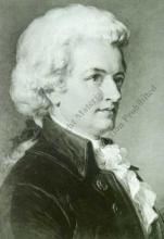 Postcard - Wolfgang Amadeus Mozart (1756-1791)