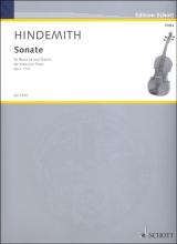 Hindemith - Sonata for Viola and Piano, Op. 11 No. 4 (SCHOTT)