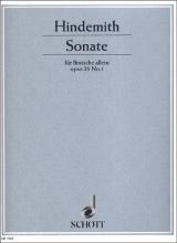 Hindemith - Sonata for Solo Viola, Op. 25 No. 1 (SCHOTT)