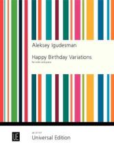Happy Birthday Variations for violin and piano