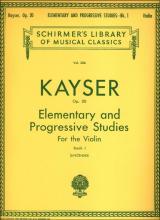 36 Elementary and Progressive Studies Op. 20 Book I