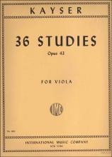 36 Studies for viola