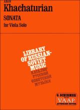 Khachaturian - Sonata for Solo Viola (SCHIR)