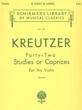 Kreutzer - 42 Etudes for Violin