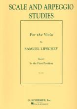 Scale and Arpeggio Studies for the Viola, Book 1