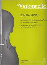 Variations on a Slovakian Theme for Violoncello and Piano