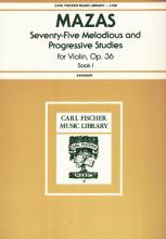 Seventy-Five Melodious And Progressive Studies
