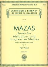 75 Melodious and Progressive Studies Op. 36 - Book 3