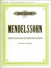 Mendelssohn - Original Compositions for Cello & Piano (PET)