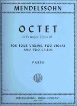 Mendelssohn - String Octet in E flat Major, Op.20 - Parts (INT)