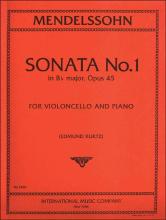 Mendelssohn - Cello Sonata No. 1 in B flat Major, Op. 45 (INT)