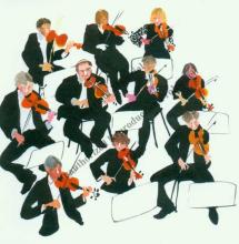 Notecard - "Strings" by Mary Woodin