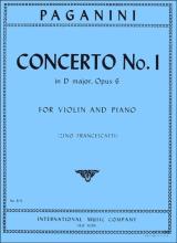 Paganini - Violin Concerto No. 1 Op. 6  in D Major (INT)