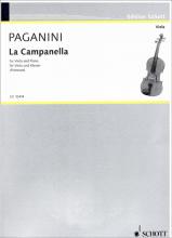 Paganini - La Campanella for Viola and Piano (SCHOTT)