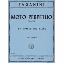 Paganini - Moto Perpetuo Op. 11 for Violin and Piano (INT)